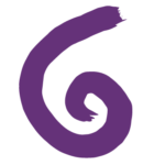 swirl icon purple
