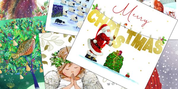 A selection of Christmas cards from Sense
